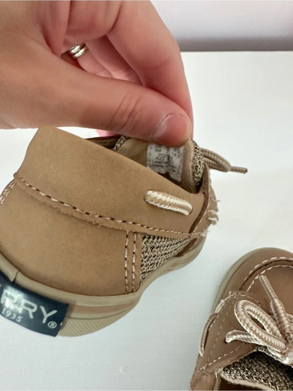 Sperry Baby Boat shoes C3 new without box